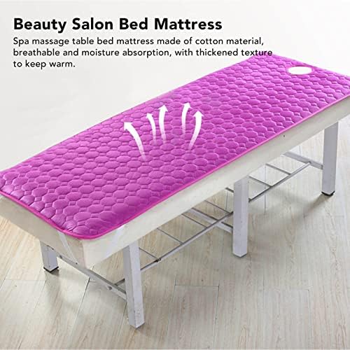 Topyond Massage Table Topper Soft Comfortable Lash Bed Pad with Hole