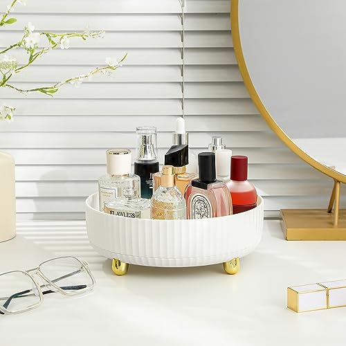 Anyoifax 360 Degree Rotating Makeup Organizer Tray