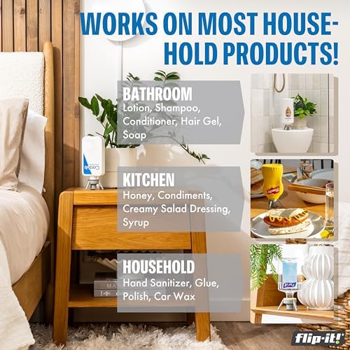 Flip-It 2-Pack Bottle Emptying Kit - No Waste