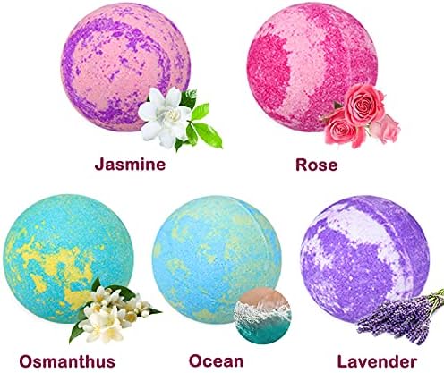 OFUN Bath Bombs Candles Gift Set for Women