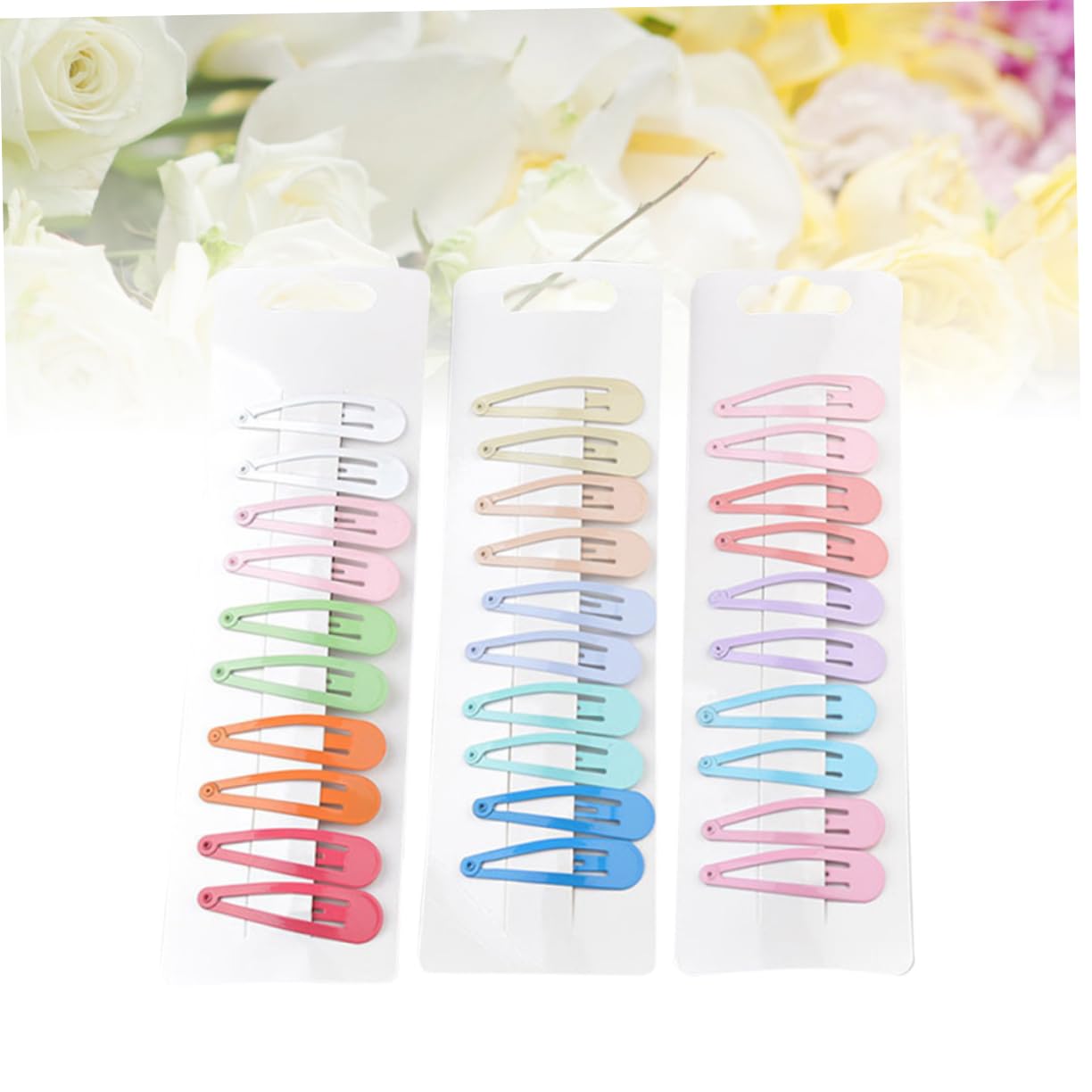 DECHOUS 60pcs Hair Clip Set for Kids and Women Neutral Random