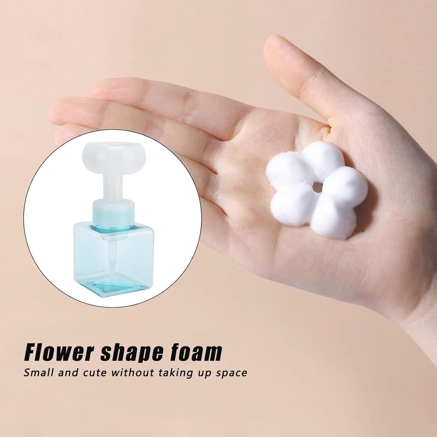 Cyrank Funny Flower Foaming Soap Dispenser