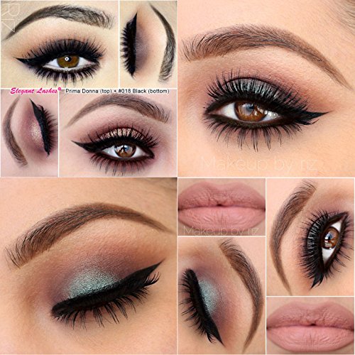 Elegant Lashes 018 Black False Eyelash