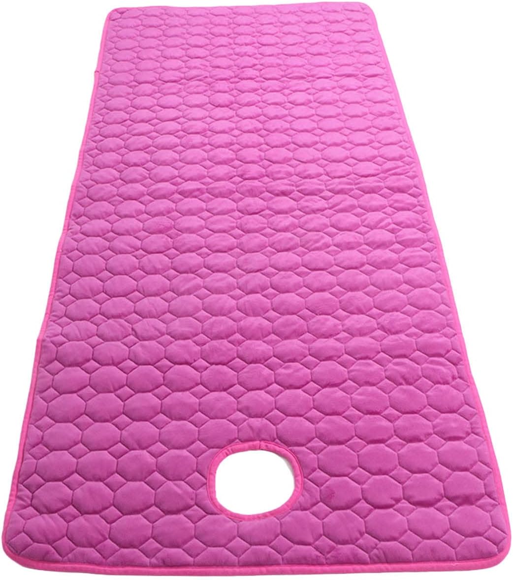 Topyond Massage Table Topper Soft Comfortable Lash Bed Pad with Hole
