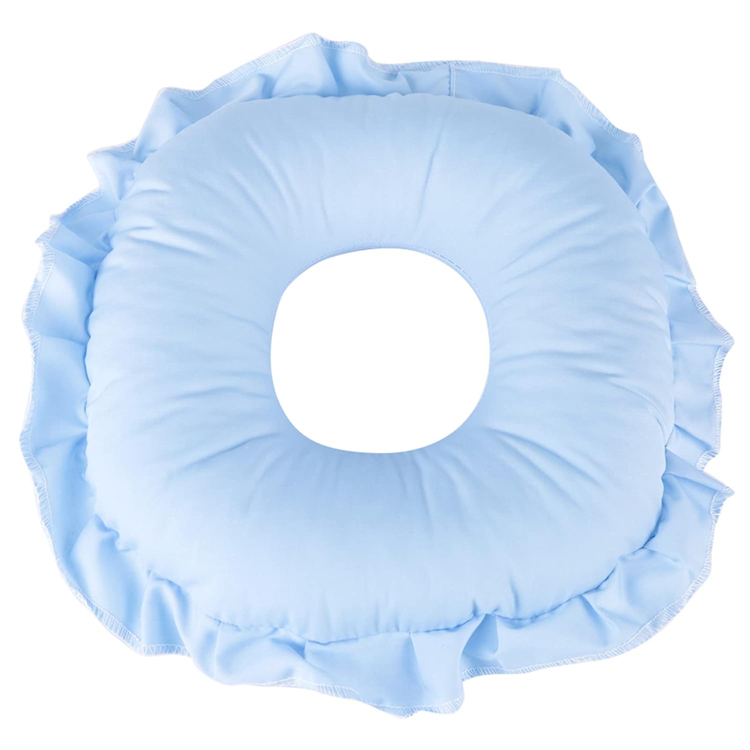 ZJchao Polyester Face Relax Pillow Blue