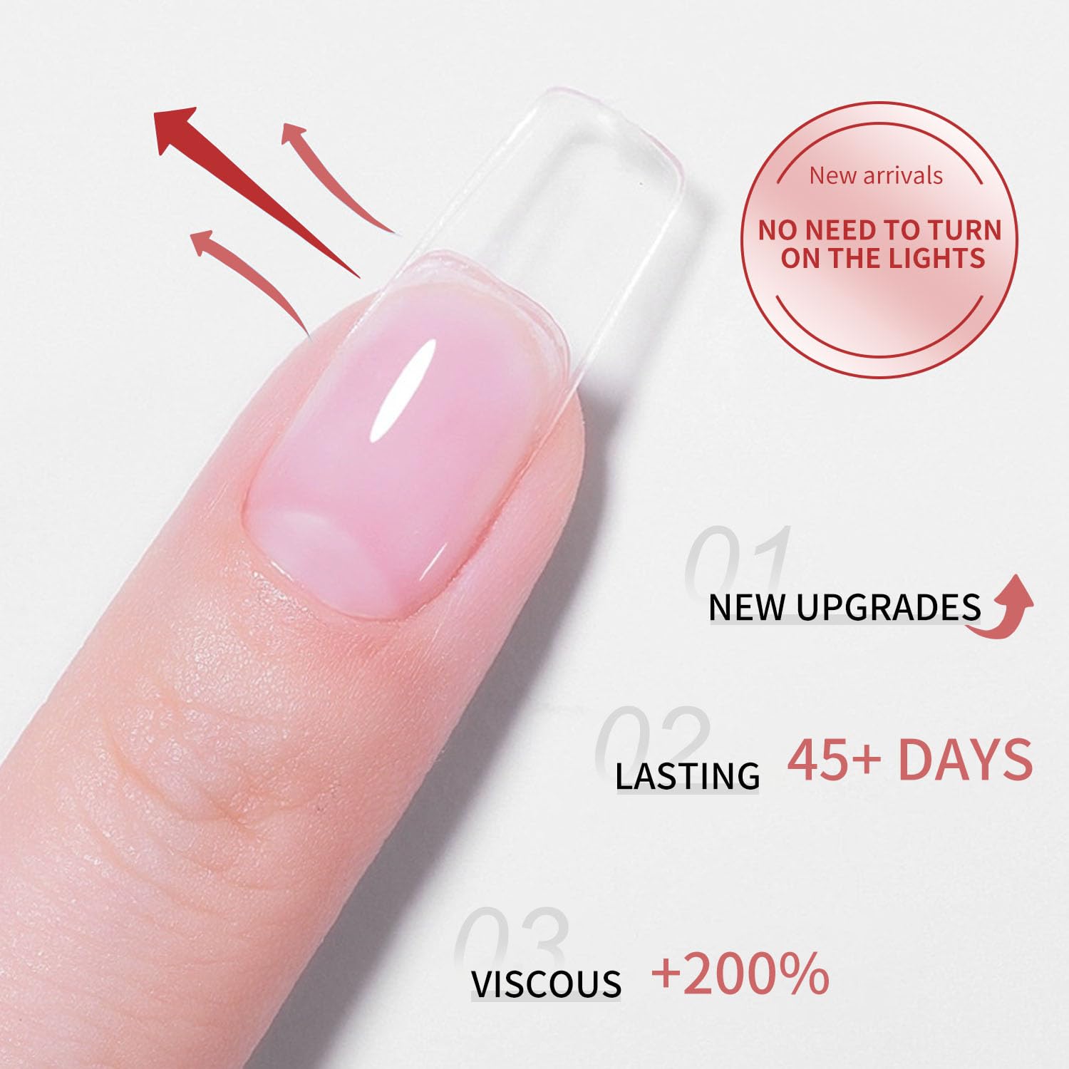 Wumawu Nail Glue Gel with Remover 10g 10ml Set