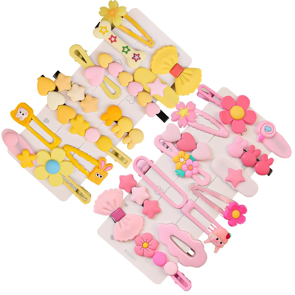 BIUCHY 62PCS Toddler Girls Hair Accessories Set