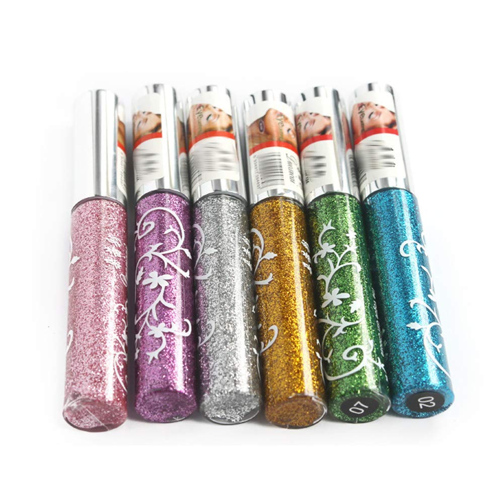 Drasawee Colorful Waterproof Glittering Eyeliner Purple