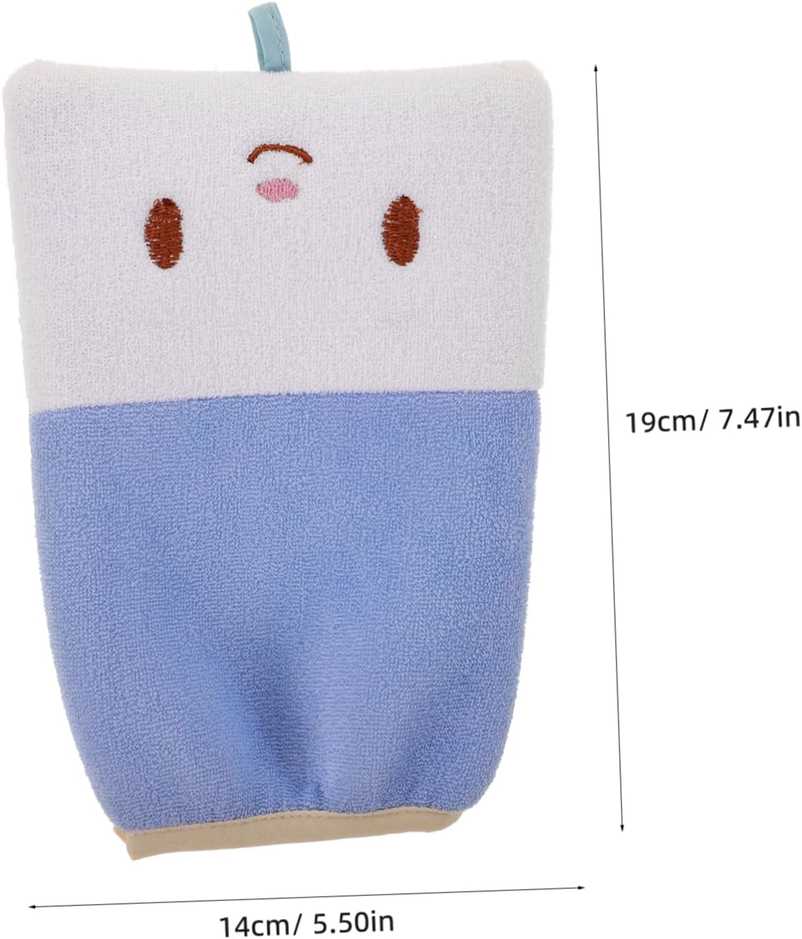 JOINPAYA Dual Sided Bath Mitt for Exfoliation and Cleansing