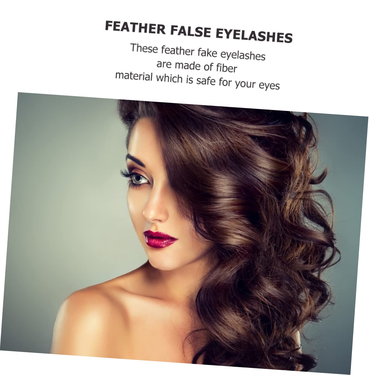 TOVINANNA 2Pairs Dramatic Exaggerated Halloween False Eyelashes