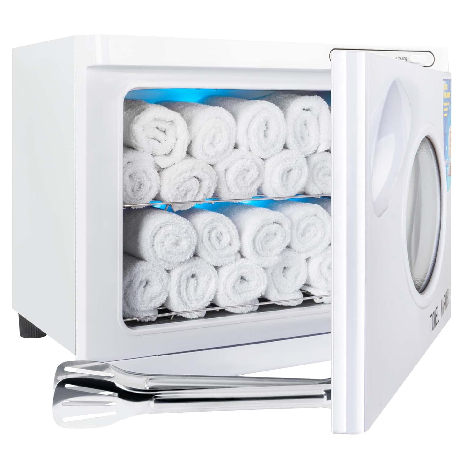 Hot Towel Cabinet 23L - Spa Towel Heater with See-Through Window