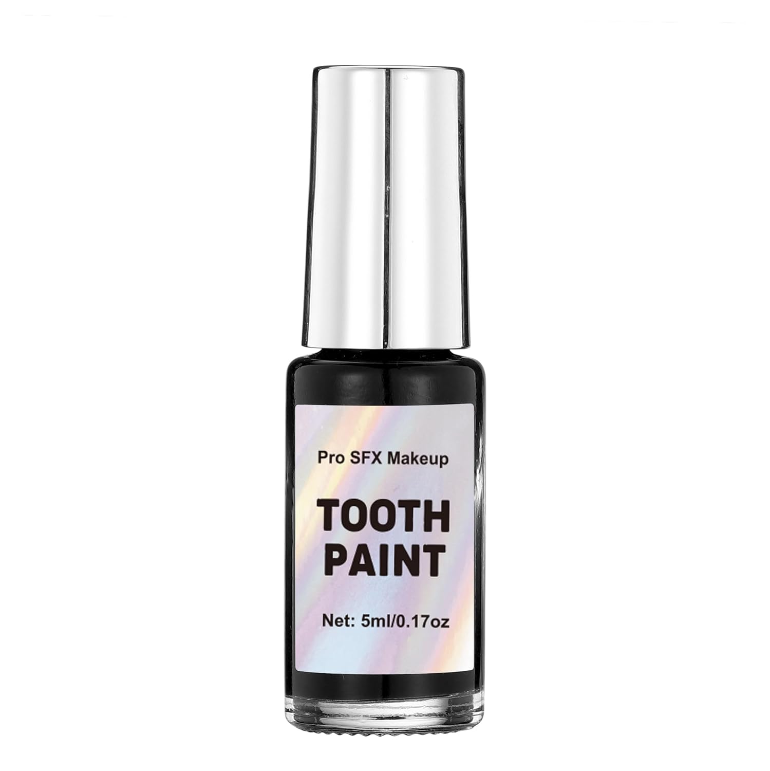 CCbeauty Black Tooth Paint - Quick Dry Non-Toxic SFX Makeup