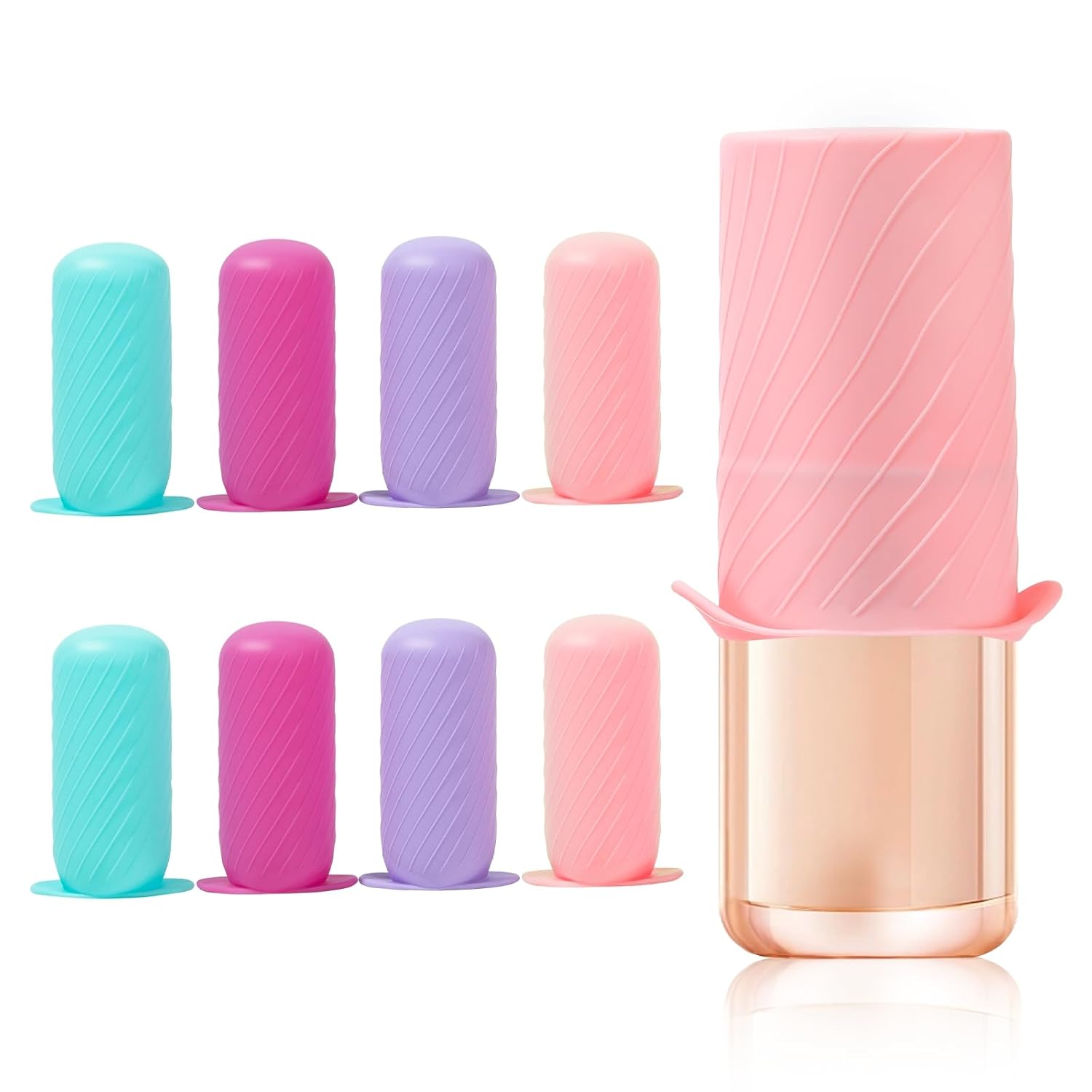 Mrsdry Leak Proof Bottle Covers 8 Pack Travel Essentials