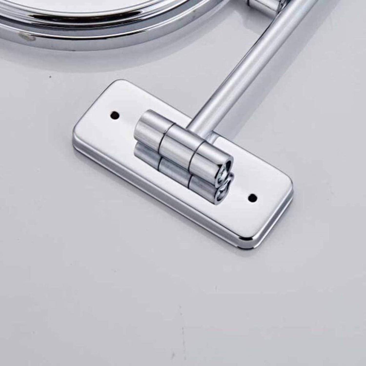 DEIHGE Makeup Mirror Wall Mount 5X Magnification Rosegold 8inch