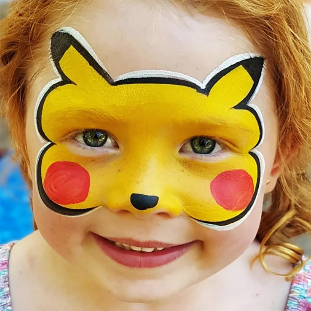 Go Ho Yellow Face Paint Stick - Halloween Cosplay Makeup
