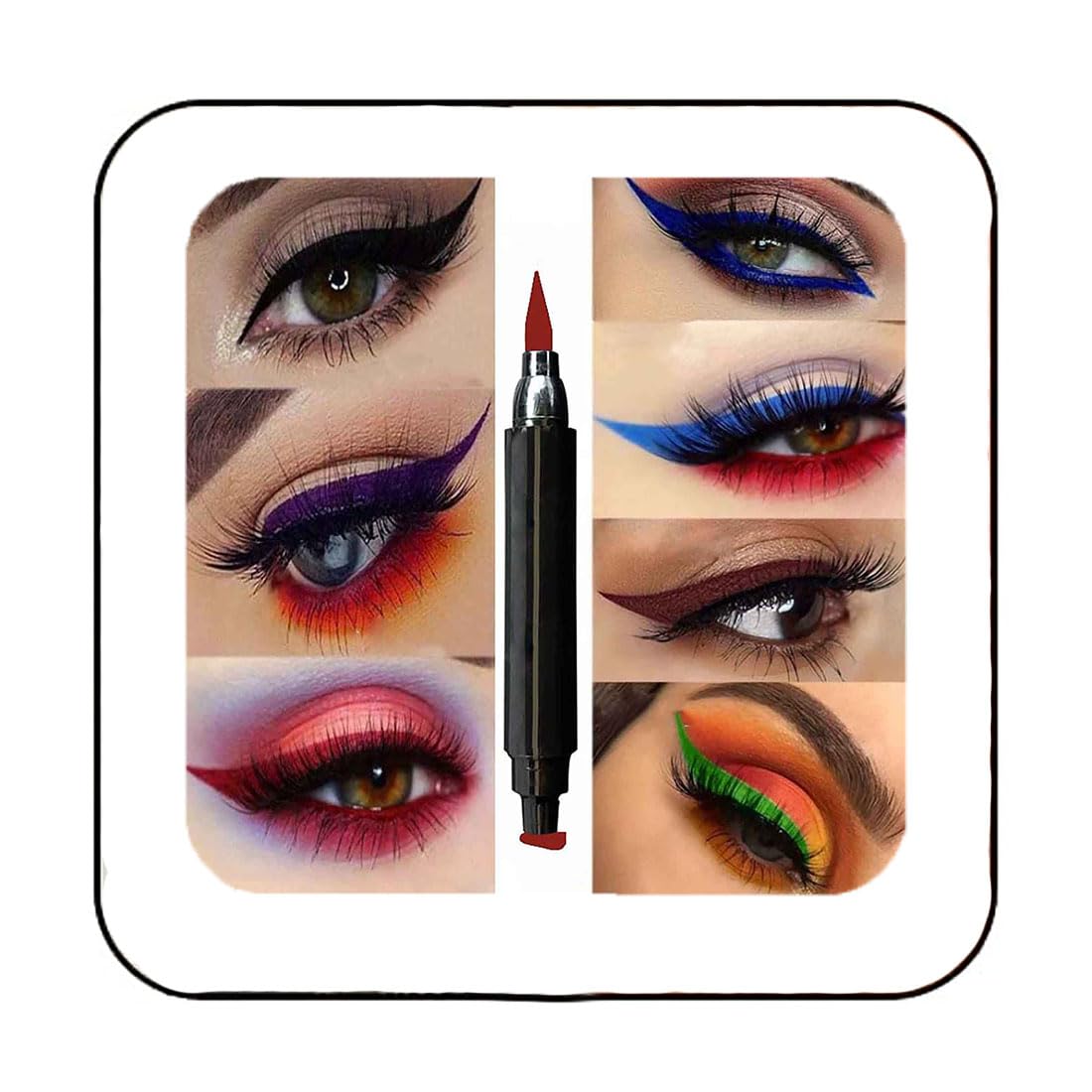 Edanta Matte Eyeliner Pen High Pigment C-Red