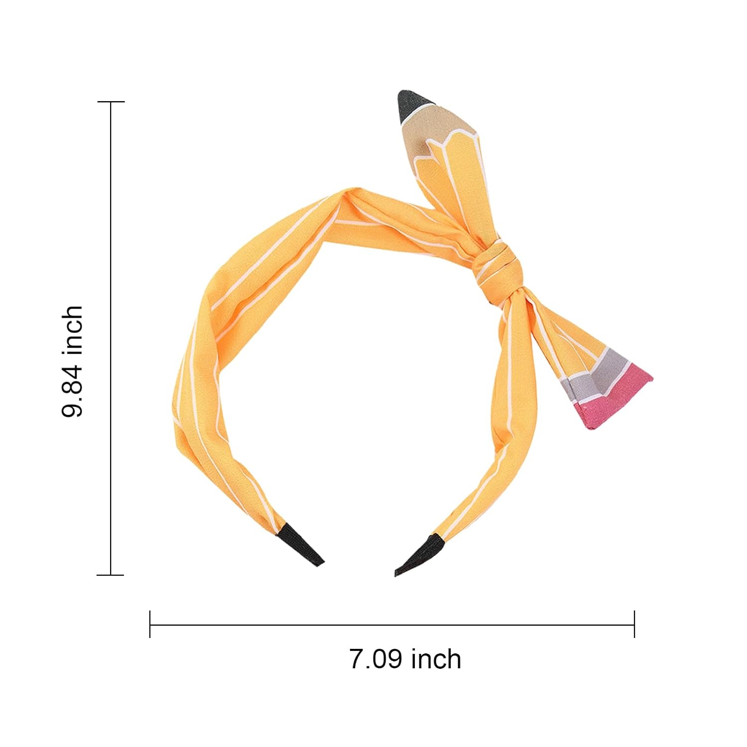 XEININVU Yellow Pencil Headband for Women