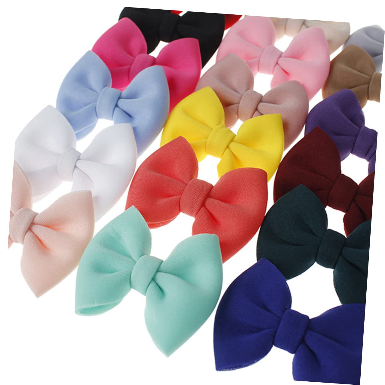 BIUDECO Mix Match 9 Pairs Bowknot Hair Clips for Kids 1