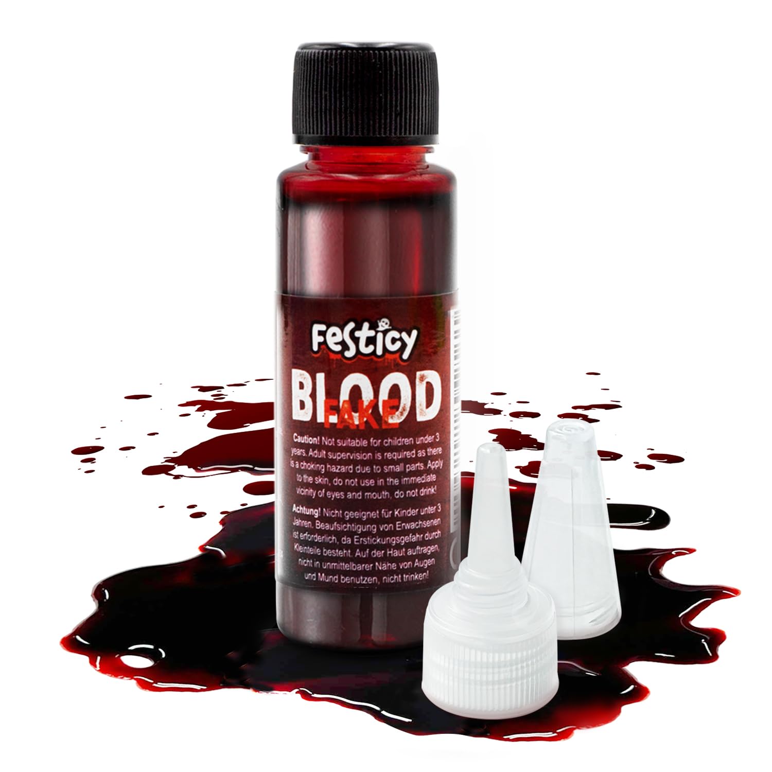 Festicy Premium Fake Blood for Halloween Carnival 1