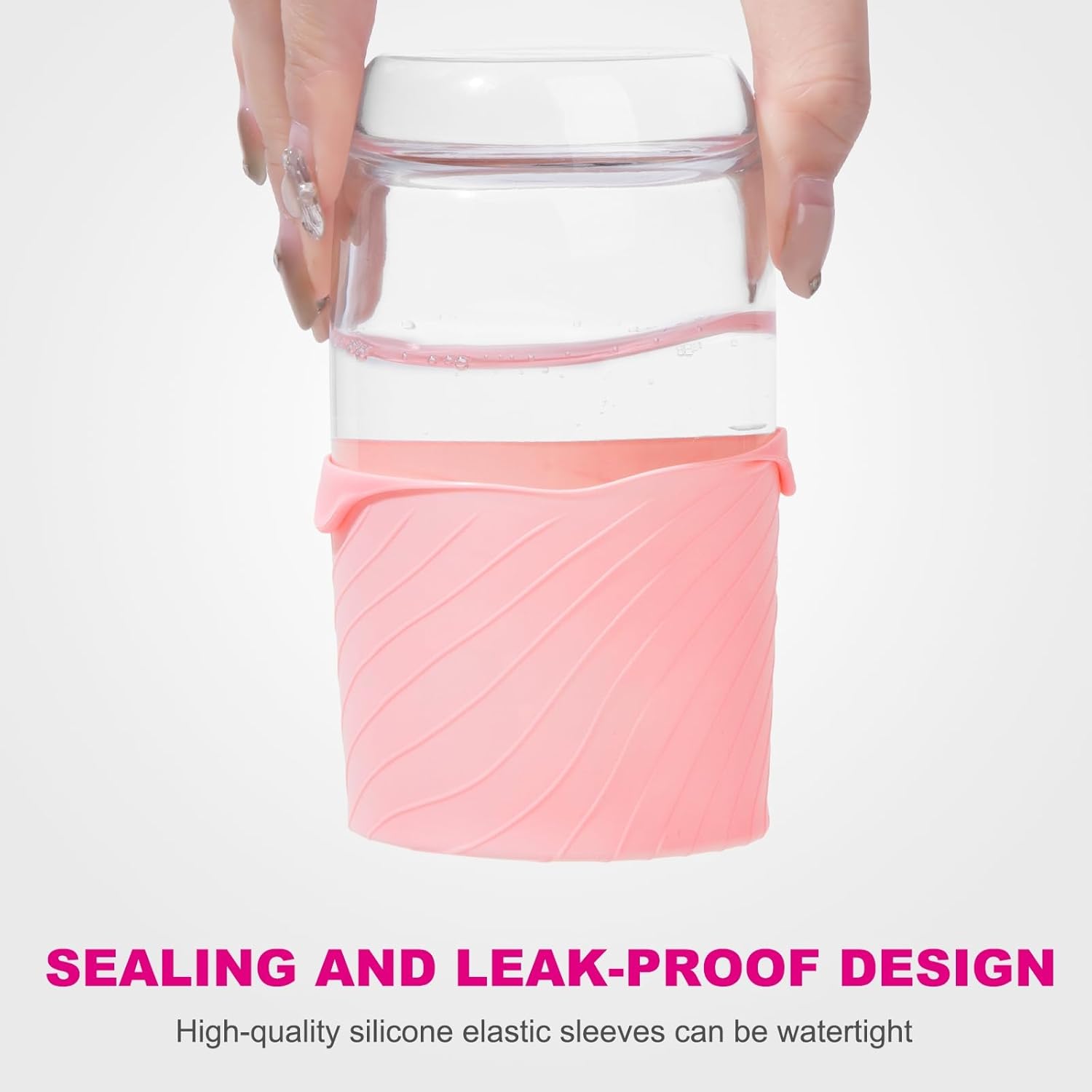 Mrsdry Leak Proof Bottle Covers 8 Pack Travel Essentials
