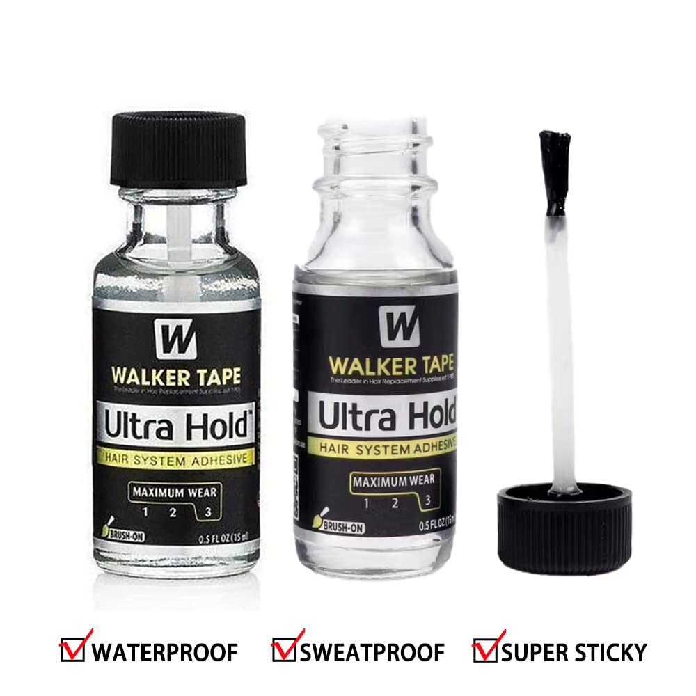 Ultra Hold Wig Adhesive 05oz with Brush Applicator
