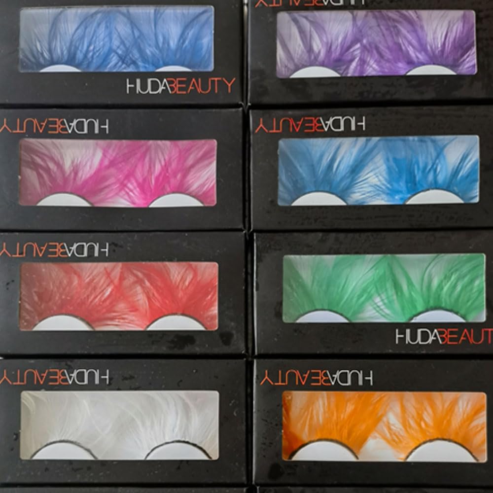 3Pairs Feather False Eyelashes - Natural Reusable