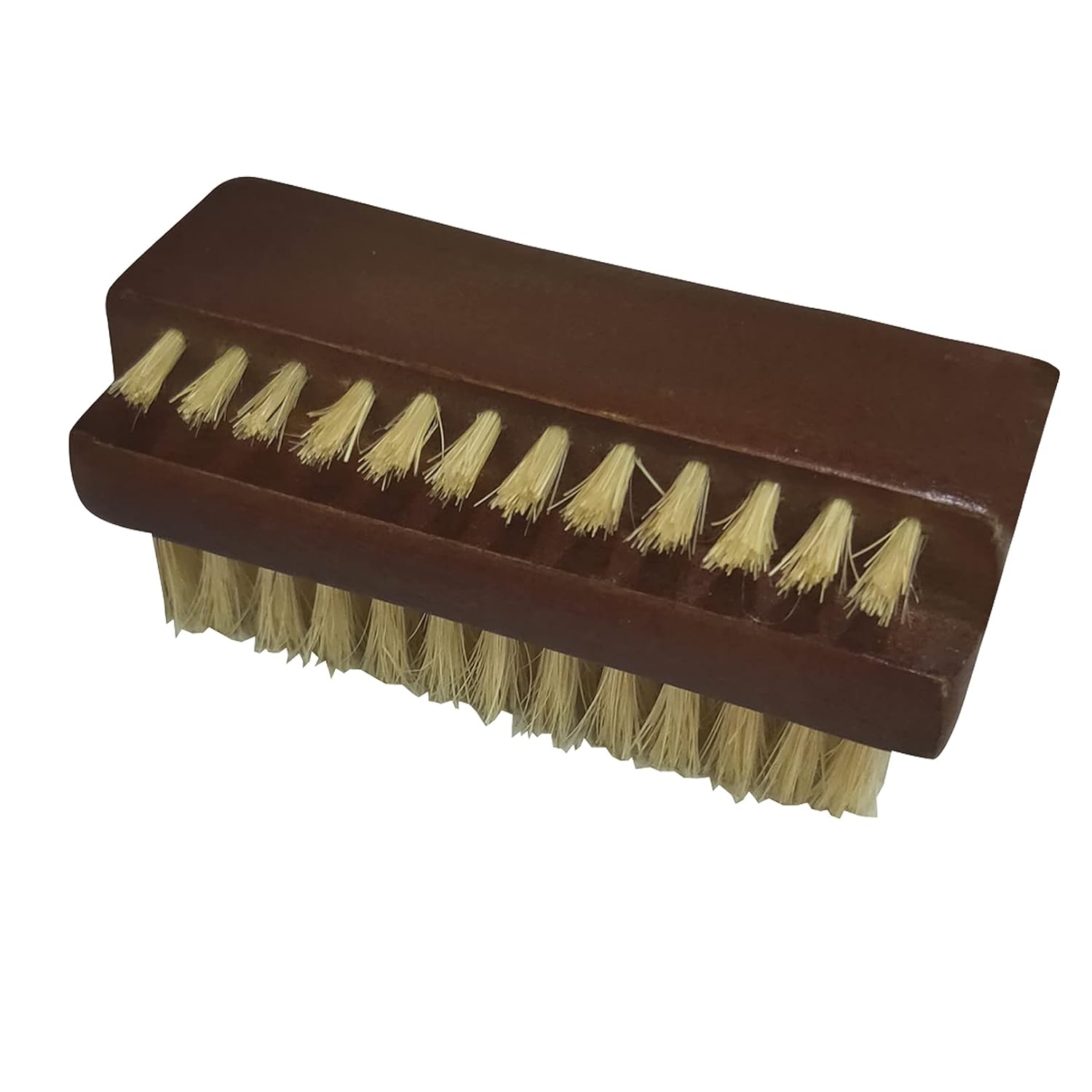 Coralpearl Wooden Nail Brush Cleaner Rosewood Two Sided