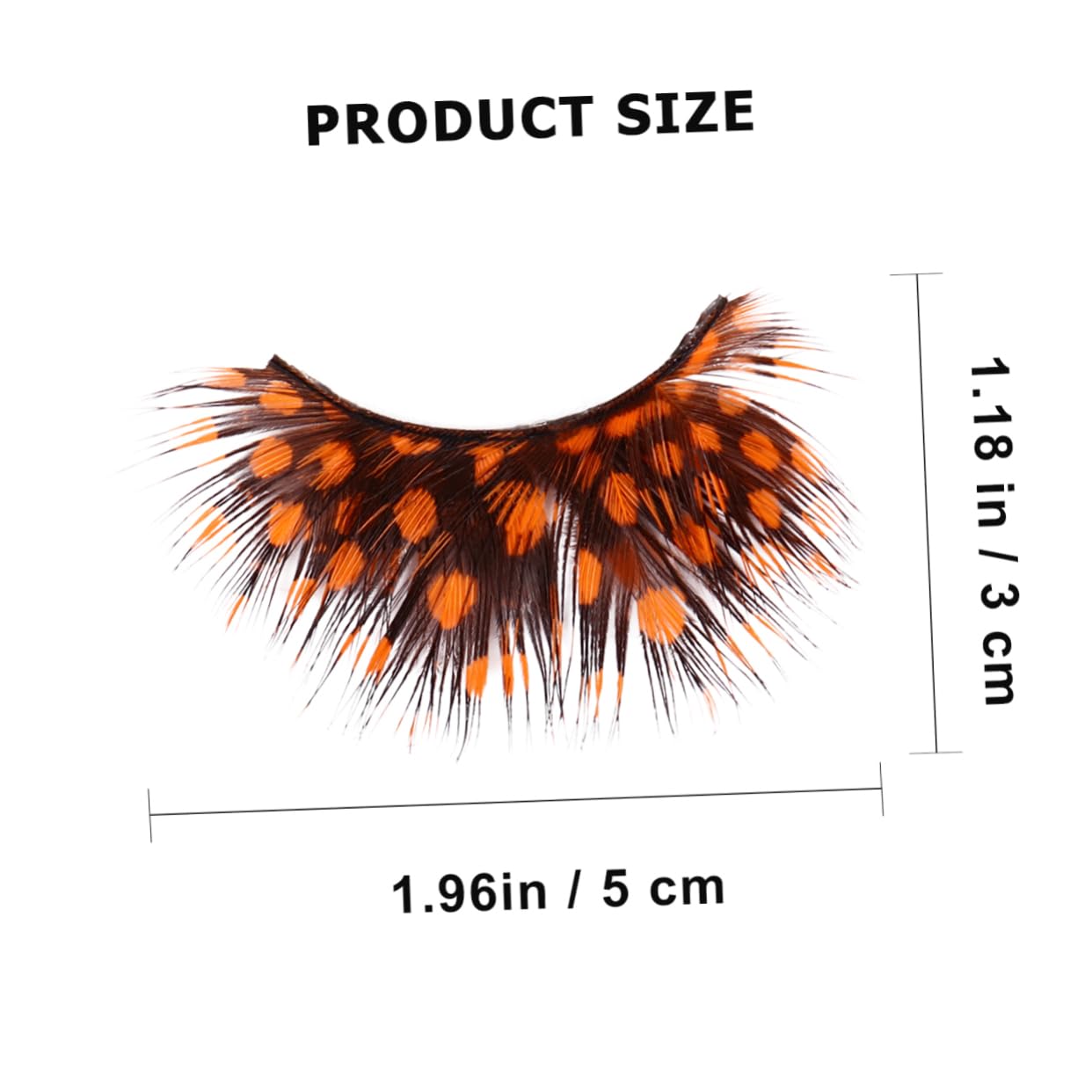 LIFKOME 2 Pairs Wispy False Eyelashes for Party and Halloween