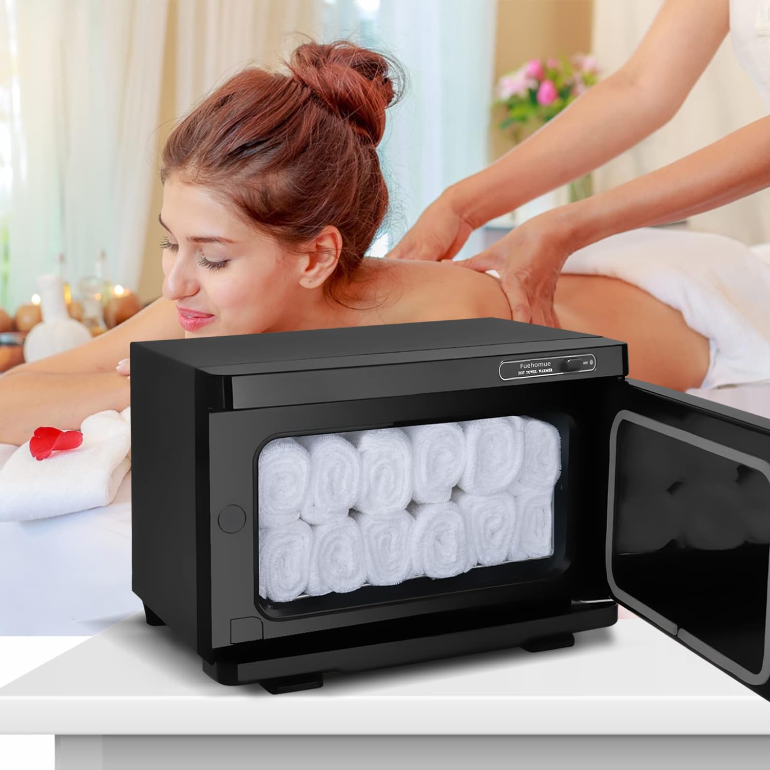 Fuehomue Hot Towel Warmer 8L Spa Facial Caddy