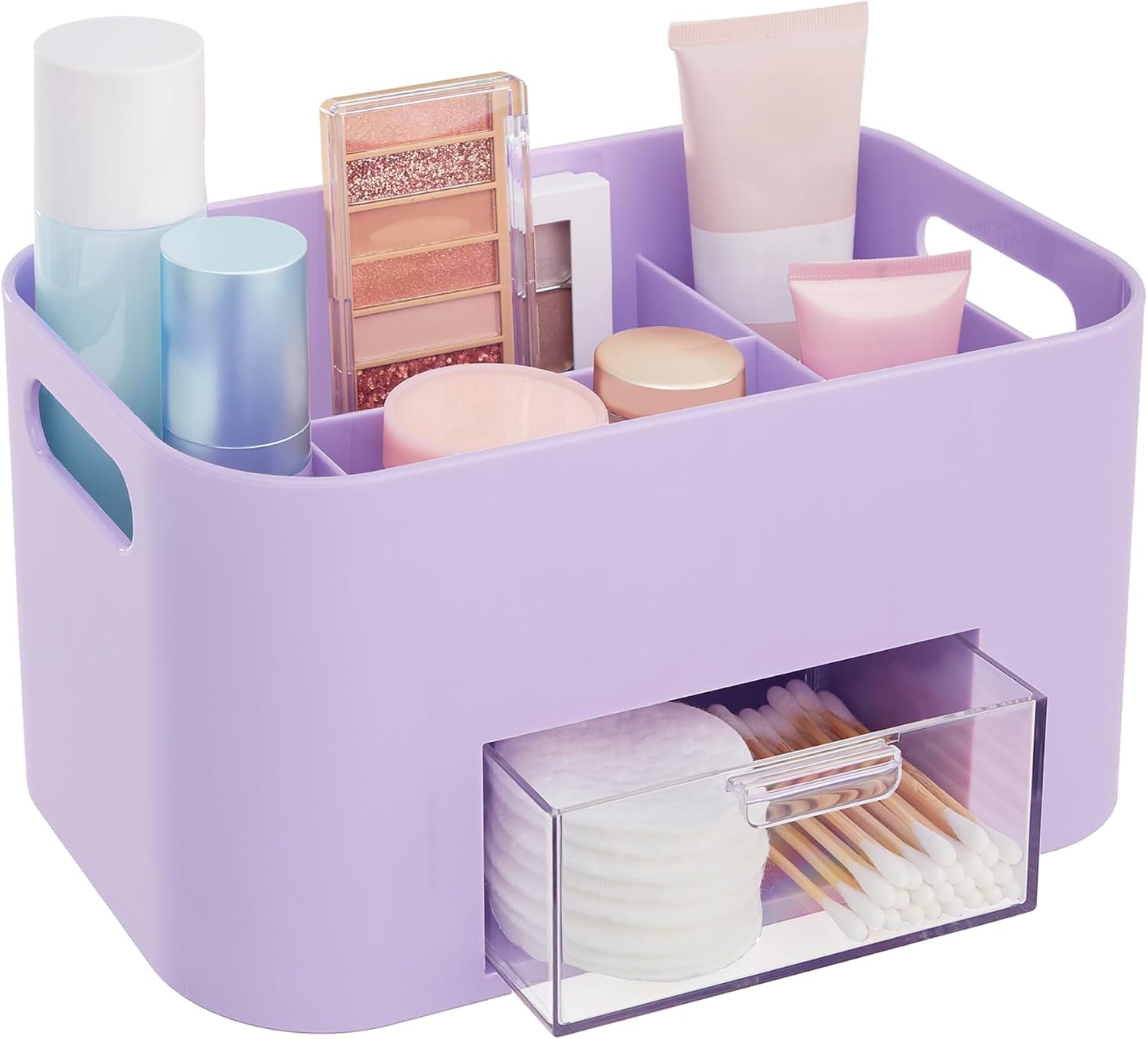 STORi Bliss Lilac Purple Makeup Organizer