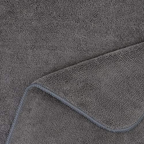 POLYTE Quick Dry Lint Free Microfiber Salon Towel 20x40 in 2 Pack