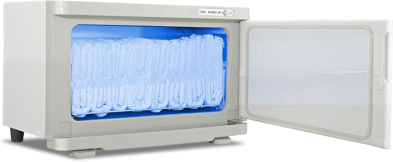 Pursonic Professional Towel Warmer with UV Sterilizer - 8L White