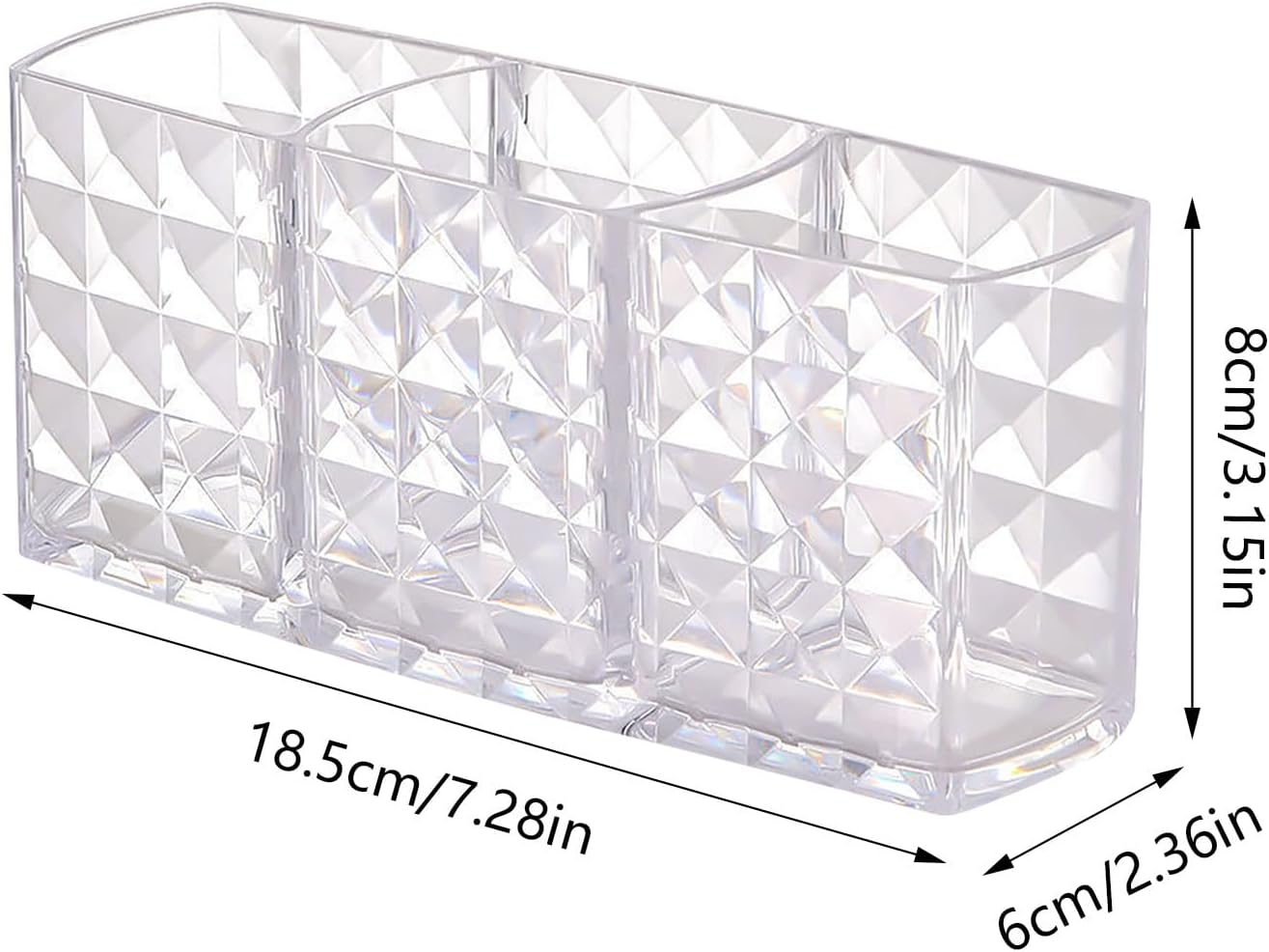 Large Capacity Makeup Storage Organizer for Vanity Countertop