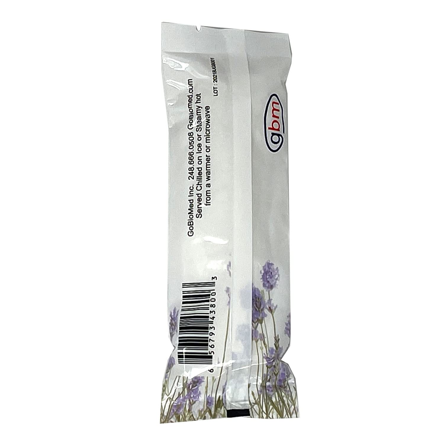 GBM Asheva 8 x 9 Moist Towels - Lavender Lemon Tea Tree Scented