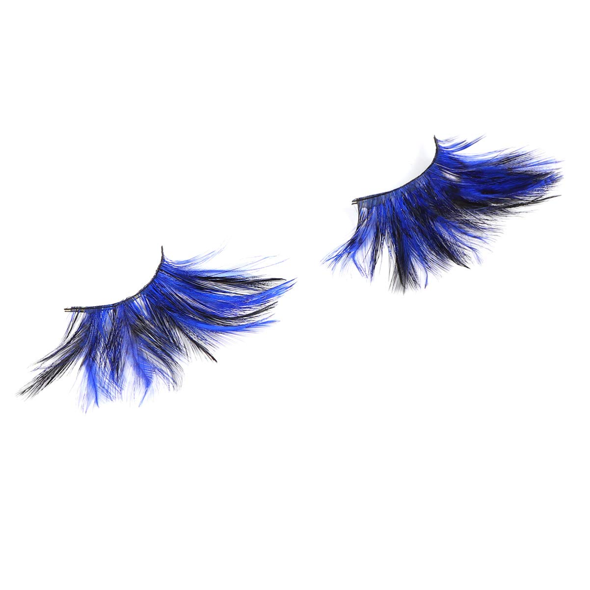 Beaupretty False Lashes Black Blue Halloween