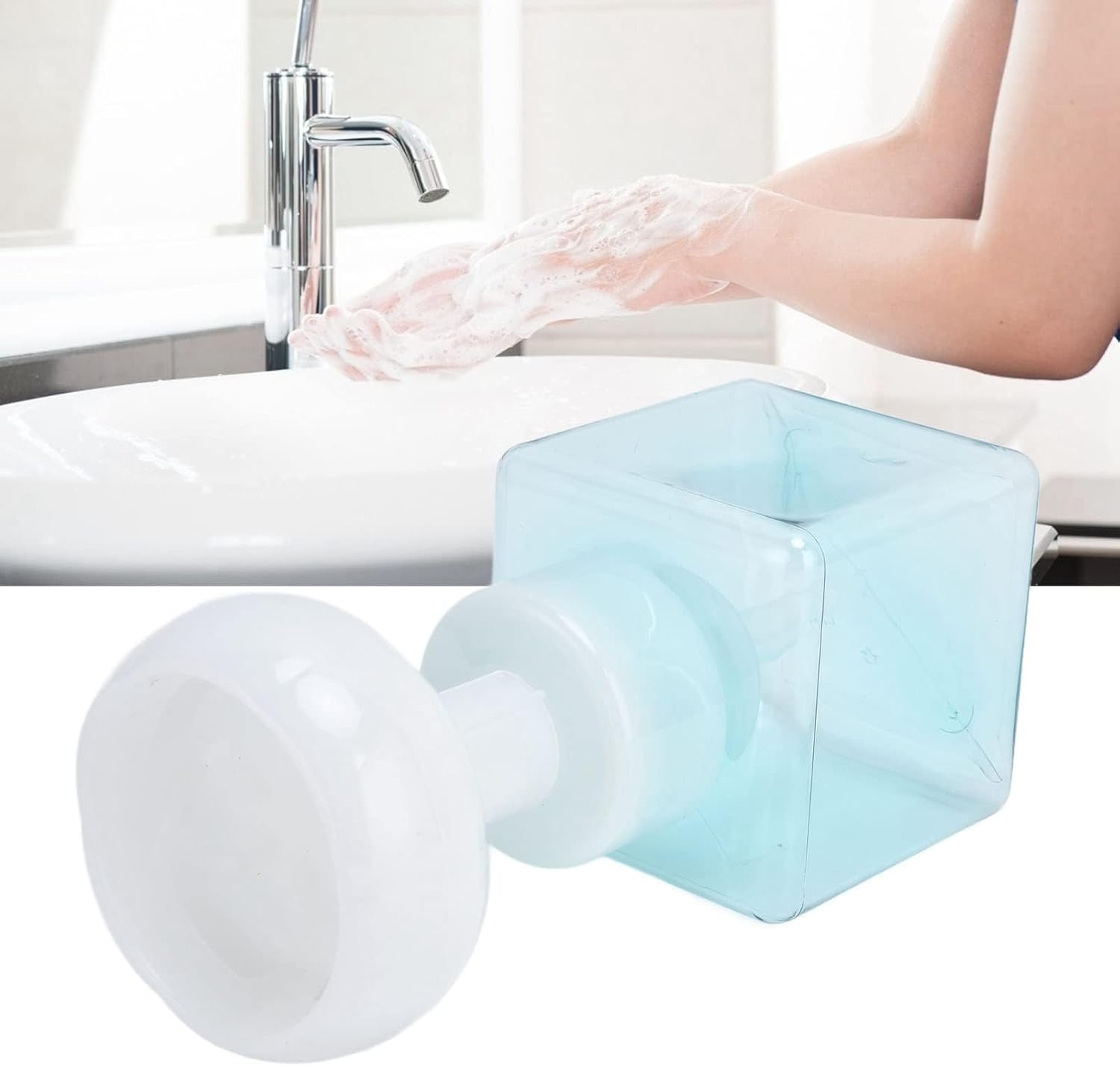 Cyrank Funny Flower Foaming Soap Dispenser
