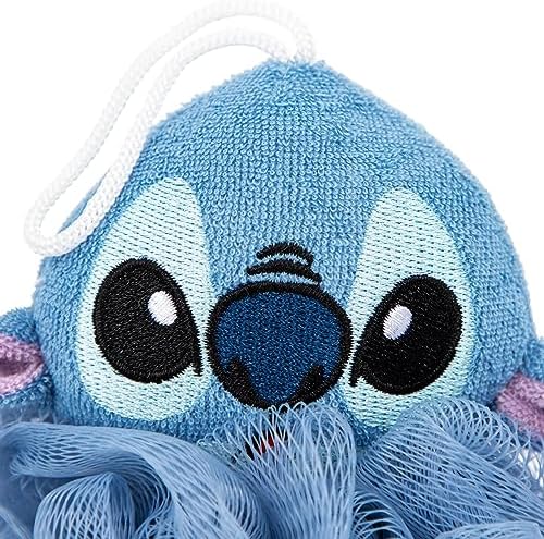 Jay Franco Disney Lilo Stitch 2 Piece Loofah Set Kids Bath Sponge