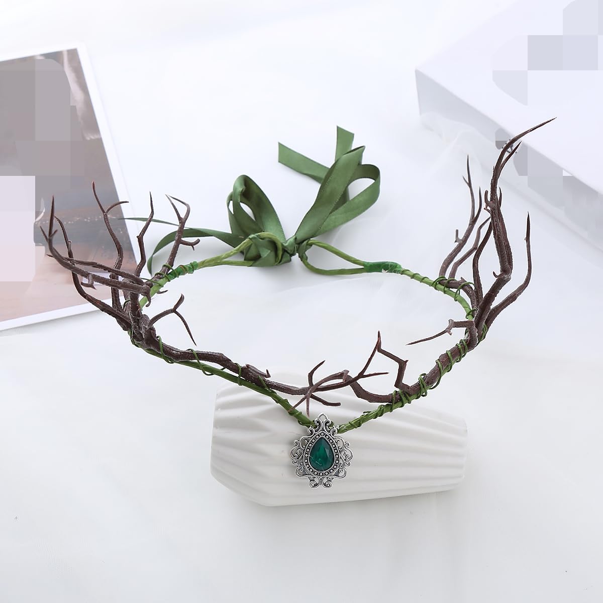 Vivivalue Floral Crown Headband for Women and Kids