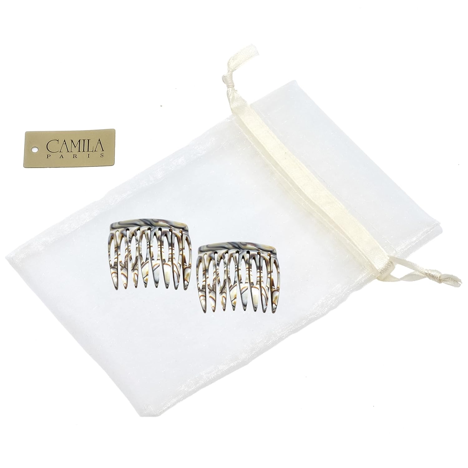 Camila Paris 4-Piece Curved Hair Comb Set