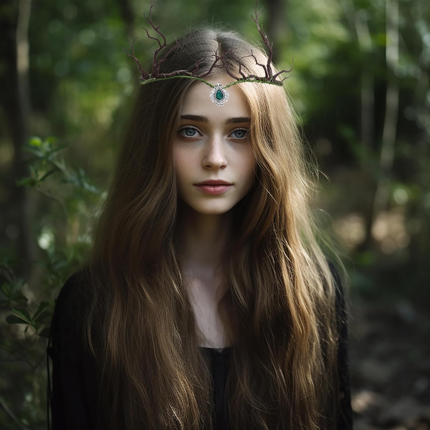 Vivivalue Floral Crown Headband for Women and Kids