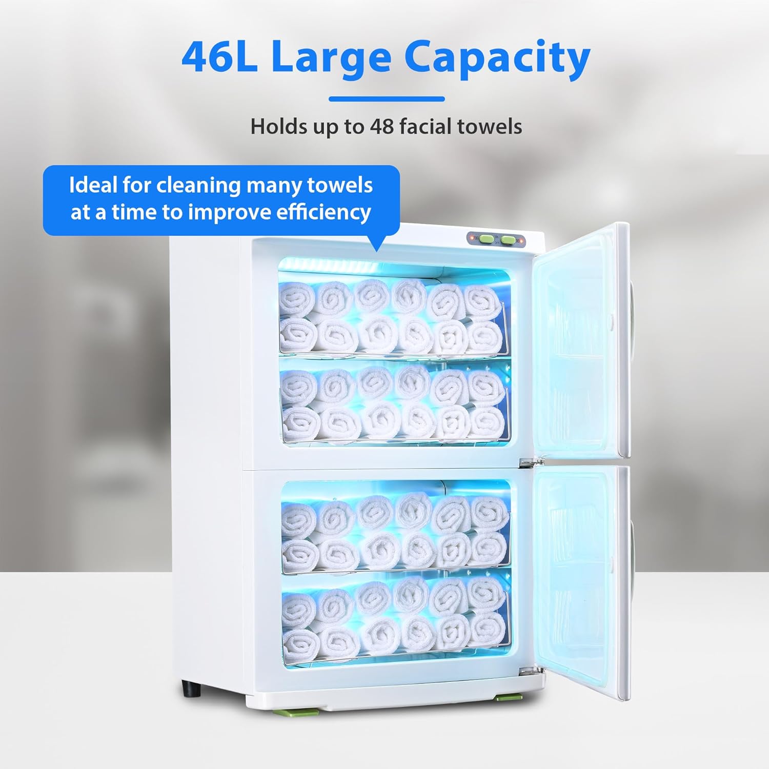 BYOOTIQUE Hot Towel Warmer Cabinet 46L