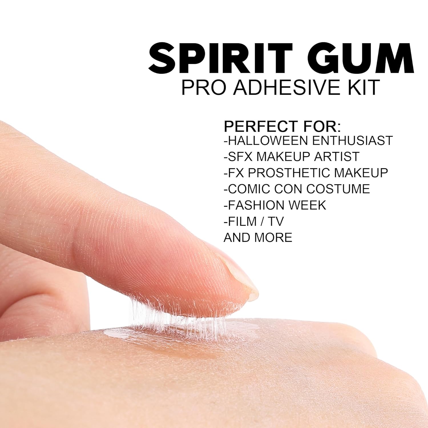 Spirit Gum Adhesive Remover Combo Kit for SFX Makeup