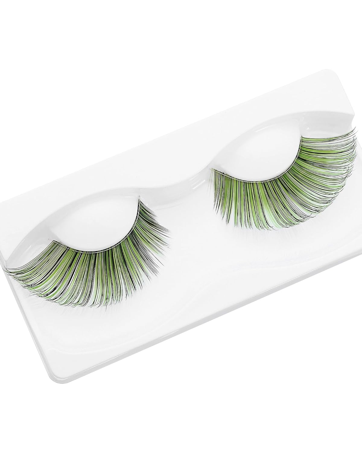 Outopen Green Halloween 22mm False Lashes