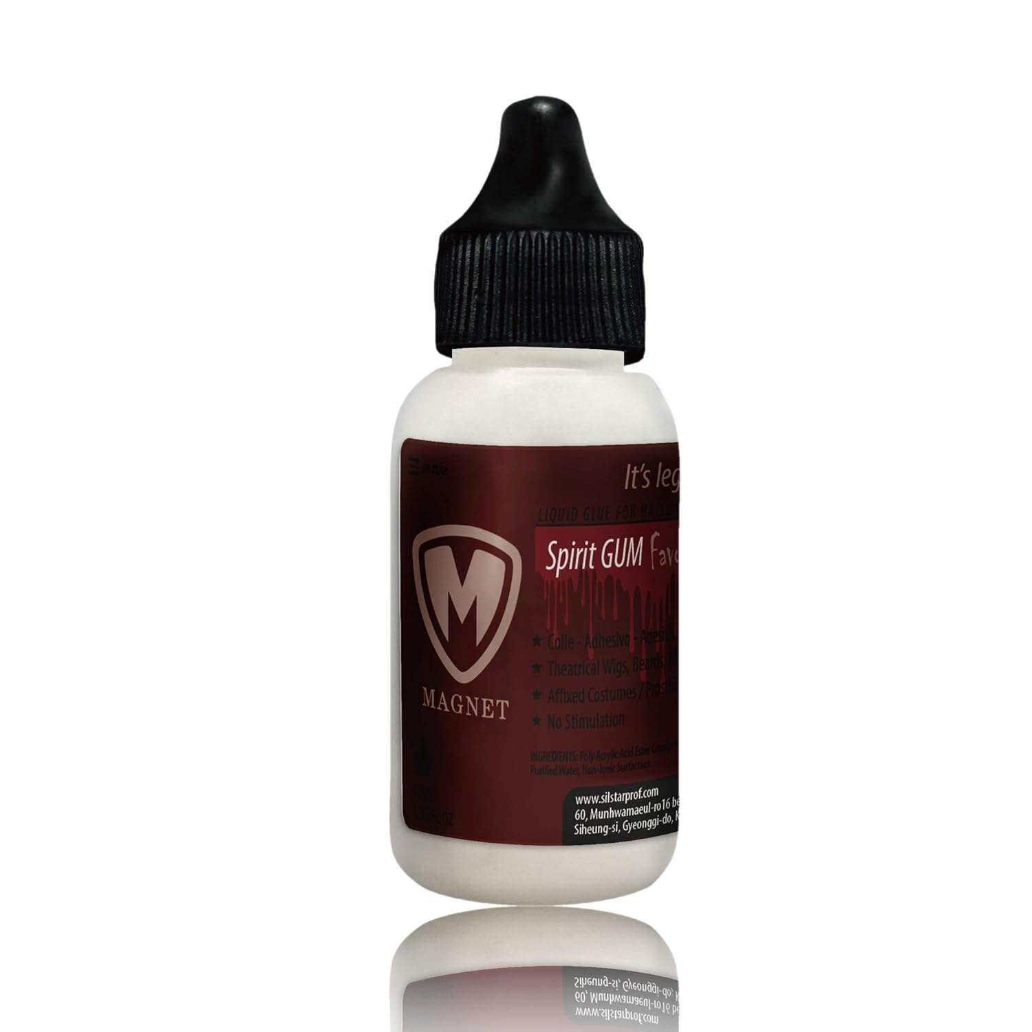 M MAGNET Spirit Gum Adhesive 135oz