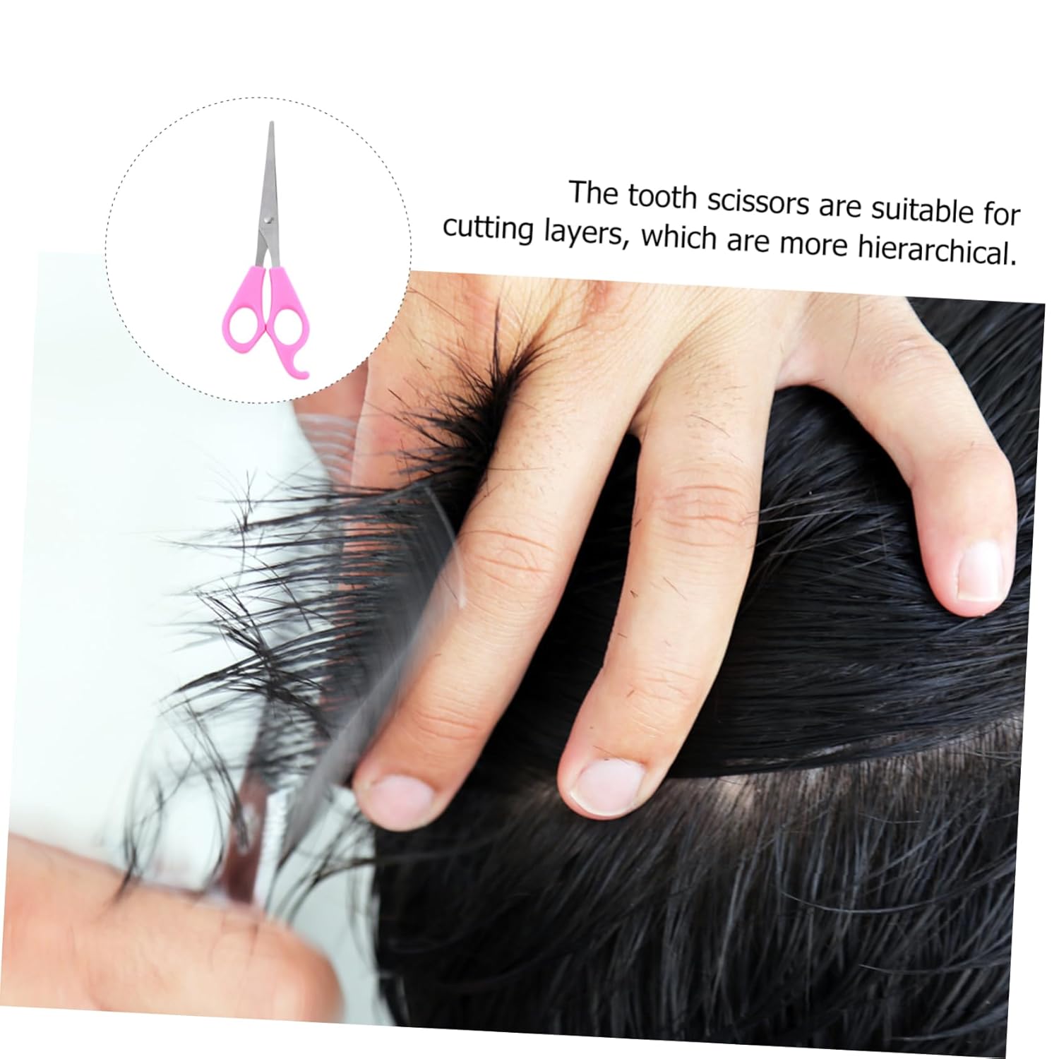 Ipetboom 1pc Barber Scissors for Salon Hair Cutting