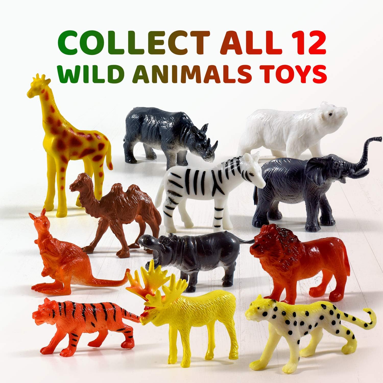3 Wild Animal Bath Bombs for Kids Natural Safe