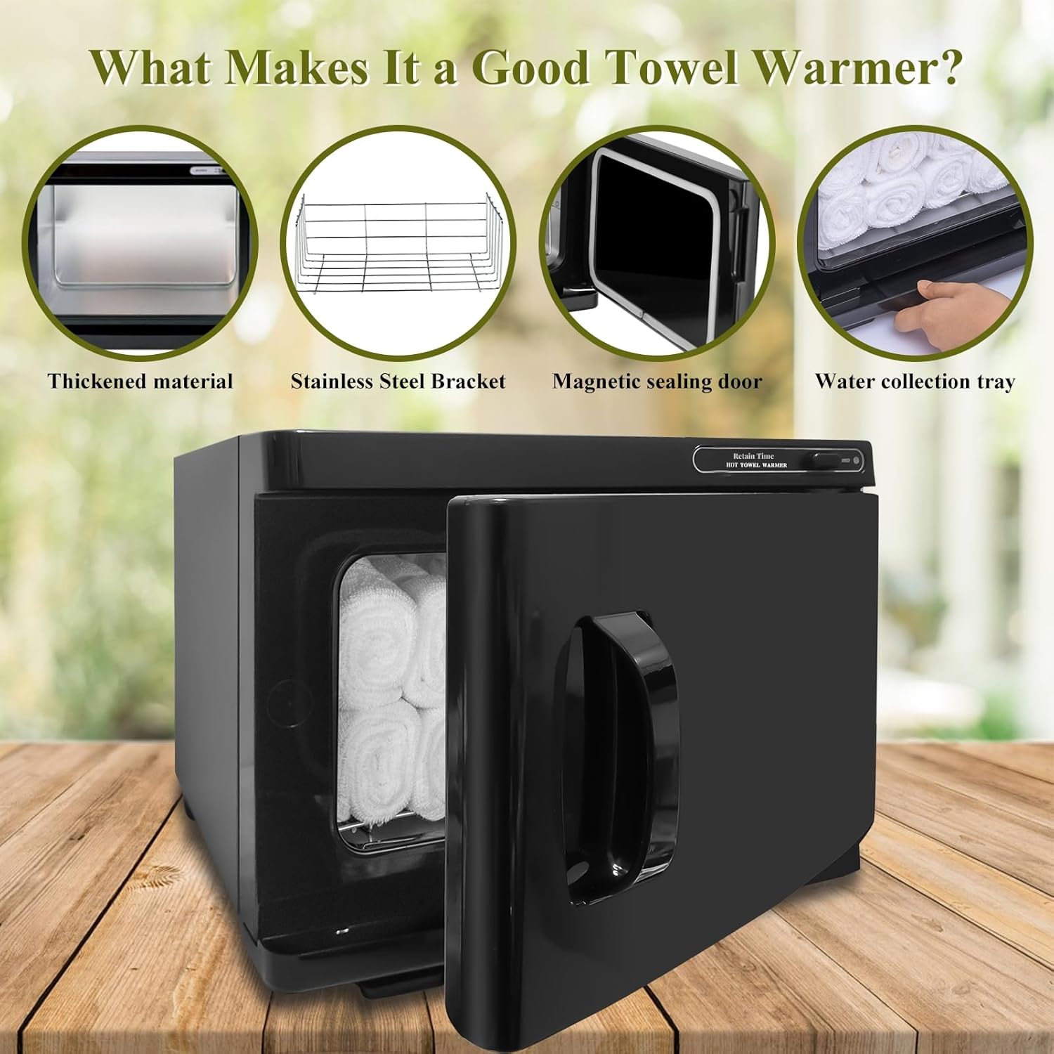 8L Professional Towel Warmer for Salons and Spas