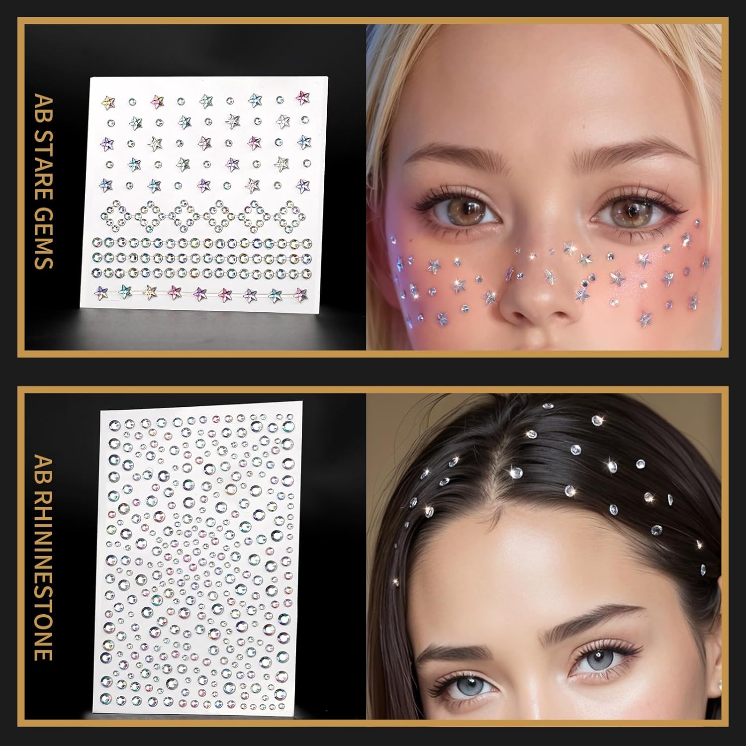Teenitor Face Gems for Sparkle and Glitter