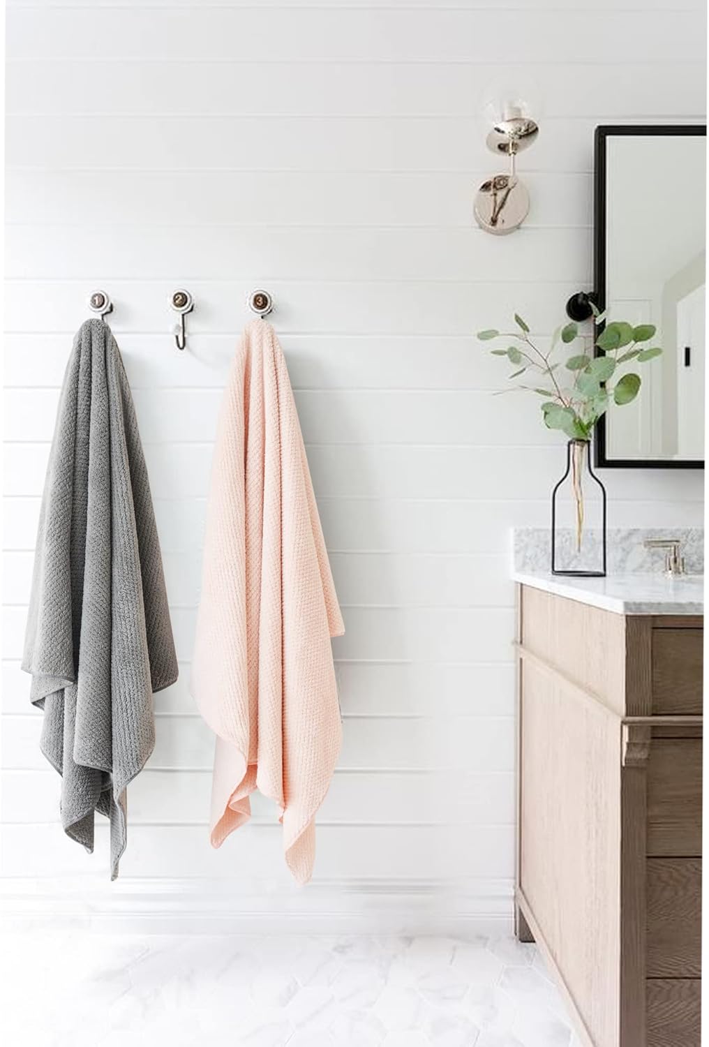 ROLSHOL 2 Pack Microfiber Hair Towels for Women