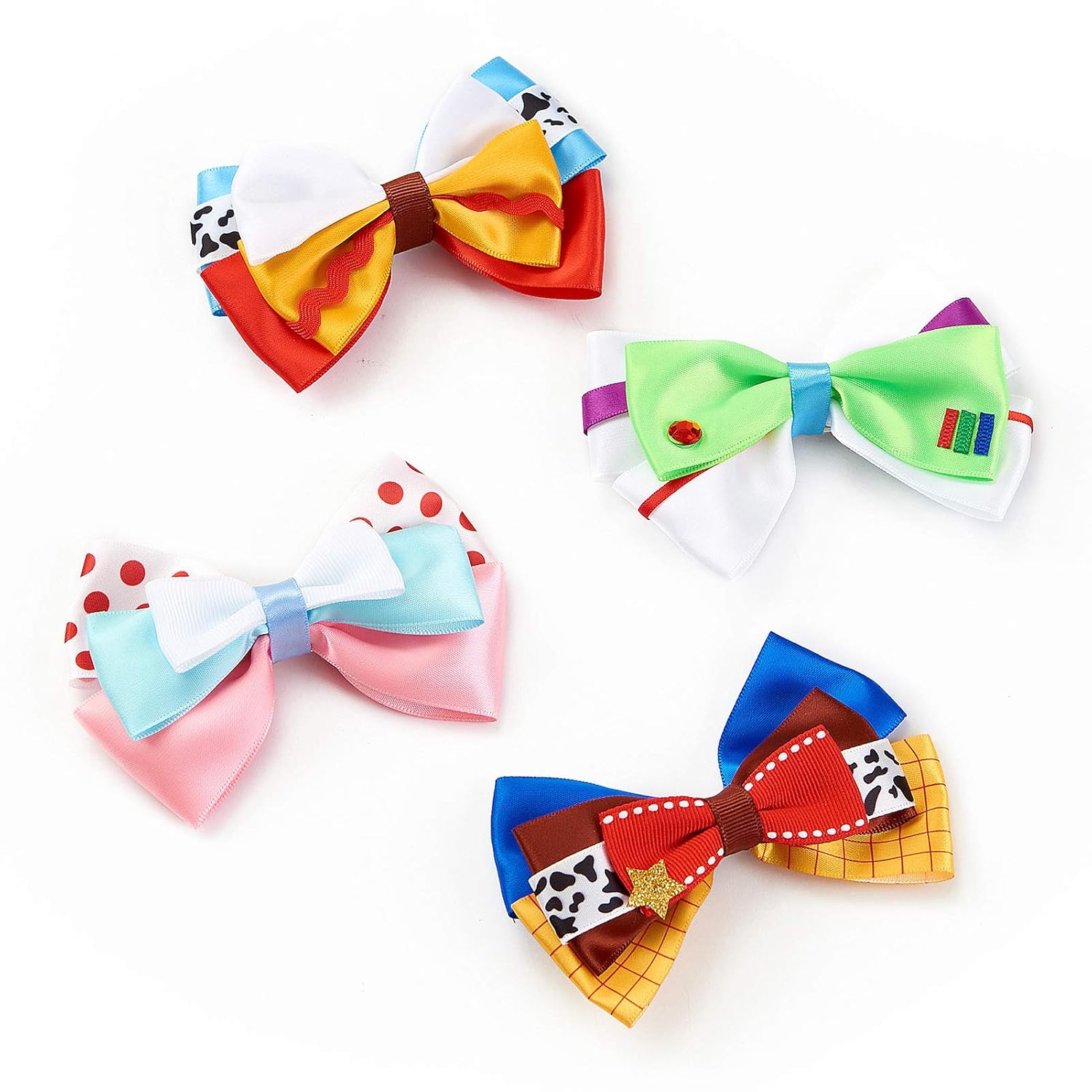 JiaDuo 4pcs Cartoon Hair Clips for Girls and Women